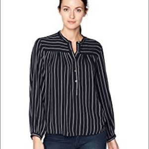 Lucky Brand striped popover shirt